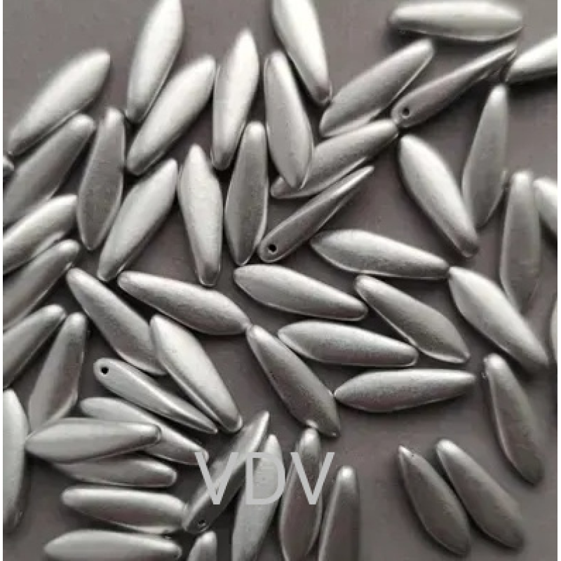 Намистини DAGGERS (срібло) 01700, розмір 5*16 мм (10 г) Намистини DAGGERS (срібло) 01700, розмір 5*16 мм (10 г)