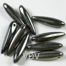 Намистини THORN (металізований, сталево-сірий темний) (10 г)