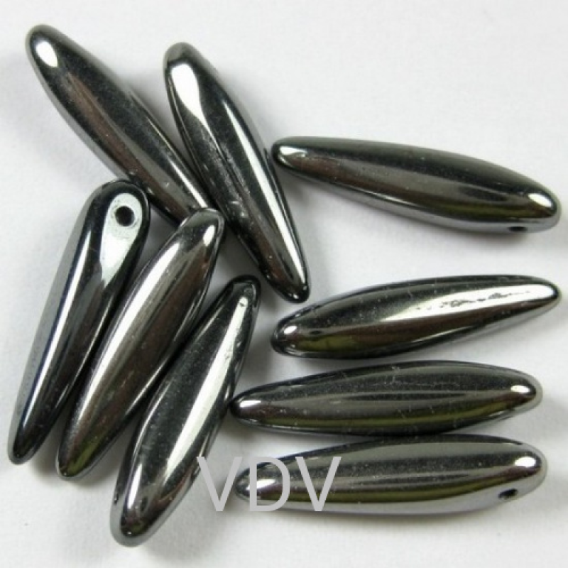 Намистини THORN (металізований, сталево-сірий темний) (10 г) Намистини THORN (металізований, сталево-сірий темний) (10 г)