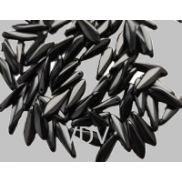 Намистини DAGGERS (натуральні чорні) 23980, розмір 5*16 мм (10 г)