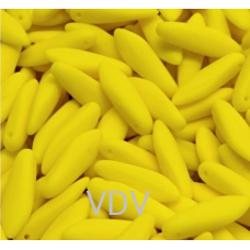 Намистини DAGGERS (натуральний жовтий), розмір 5*16 мм (10 г)