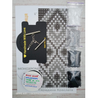 Набір для плетіння браслета МОНОХРОМ