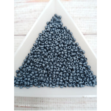 49102matt-10/0 Бісер Чехія (матовий ірис, мокрий асфальт), упаковка 50 грамів 49102matt-10/0 Бісер Чехія (матовий ірис, мокрий асфальт), упаковка 50 грамів