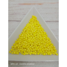 84110 matt бісер №10 Preciosa (Чехія) 5 грамів. Матовий райдужний 