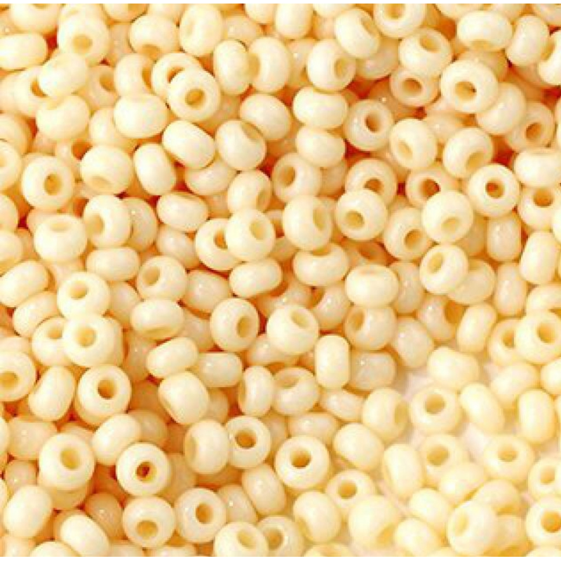 03282-10/0 Бісер Чехія (натуральний, персиковий пастельний блідий), упаковка 50 грамів