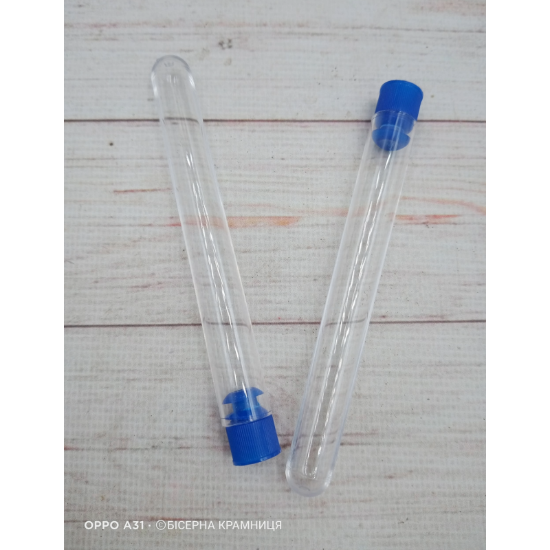 Прозорий органайзер для голок, бісеру. Розмір 110*12 мм