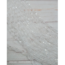 Намистини-краплі, 10*4 мм. Прозорі