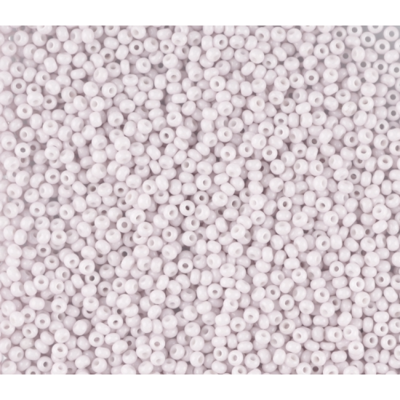 03213 бісер №10 Preciosa (Чехія) 5 грамів. Натуральний, рожево-кремовий світлий пастельний