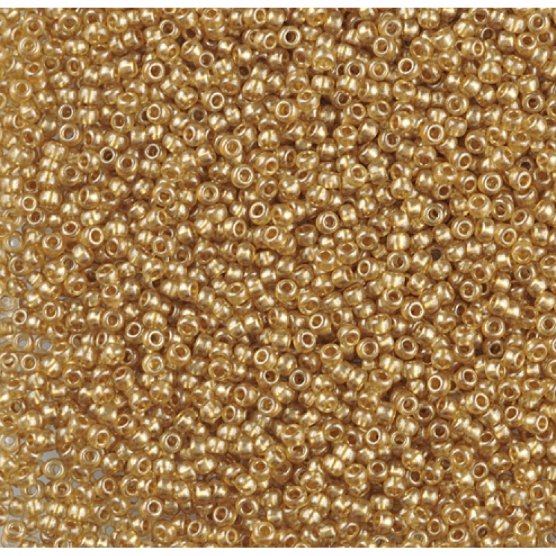 18984 бісер №10 Preciosa (Чехія) 5 грамів. Блискучий тертий