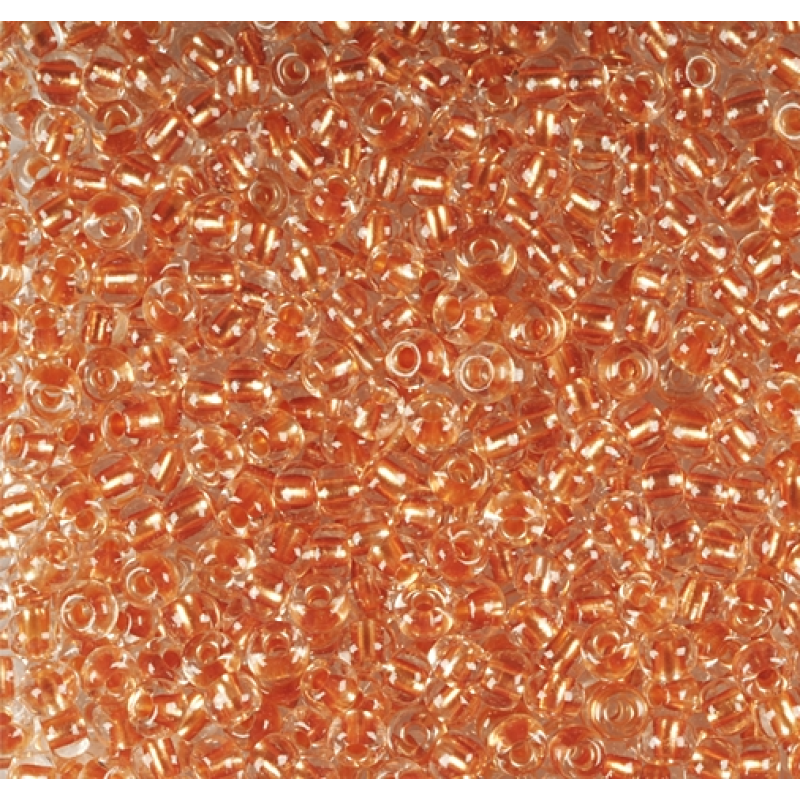 38918 бісер №10 Preciosa (Чехія) 5 грамів. Прозорий профарбований