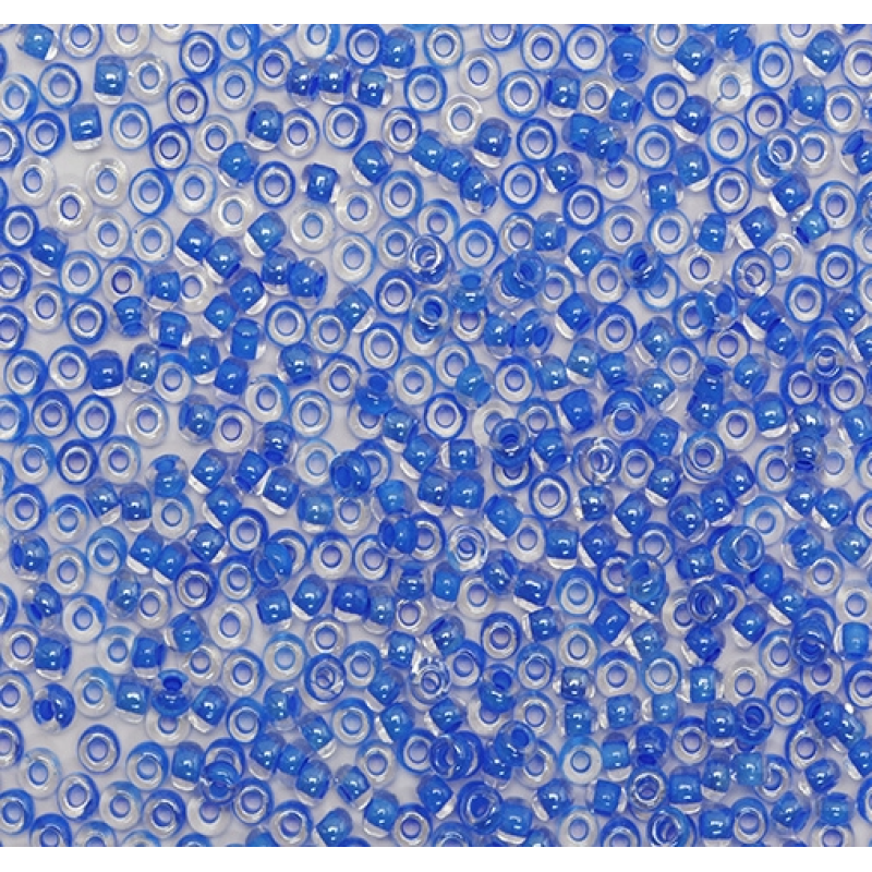 38136 бісер №10 Preciosa (Чехія) 5 грамів. Прозорий профарбований