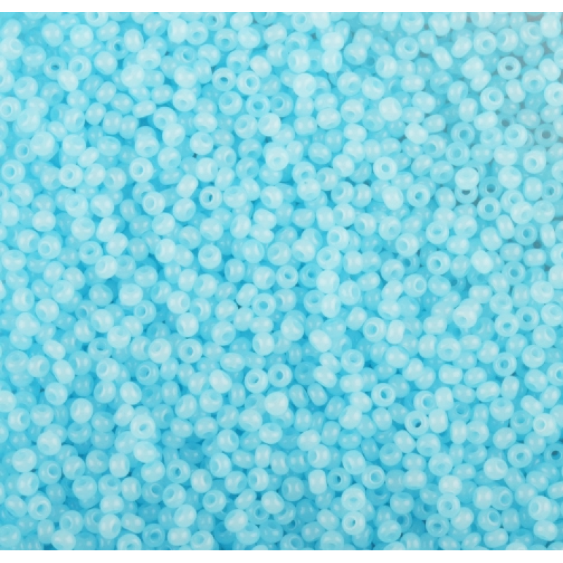 02234 бісер №10 Preciosa (Чехія) 5 грамів. Алебастровий