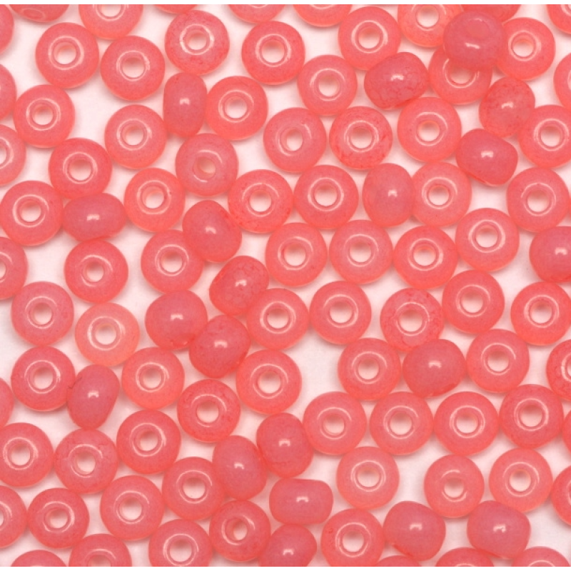 02191 бісер №10 Preciosa (Чехія) 5 грамів. Алебастровий