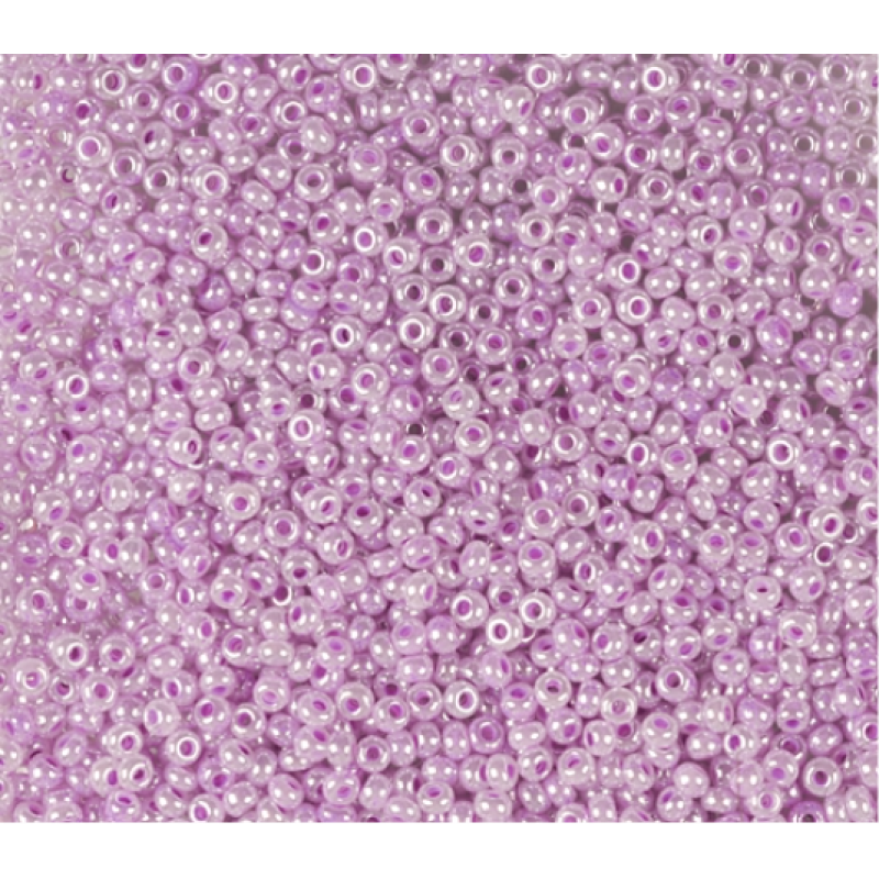 37328 бісер №10 Preciosa (Чехія) 5 грамів. Перламутровий