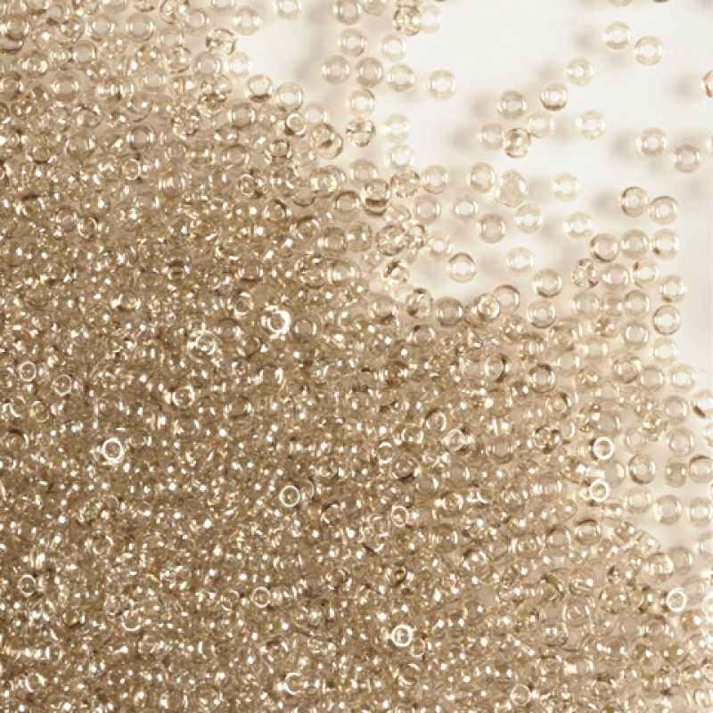 48042 бісер №10 Preciosa (Чехія) 5 грамів. Глазурований бежево-коричневий
