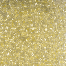38286 бісер №10 Preciosa (Чехія) 5 грамів. Прозорий з перламутровим профарбуванням