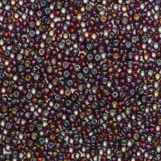 97129 бісер №10 Preciosa (Чехія) 5 грамів. Блискучий райдужний