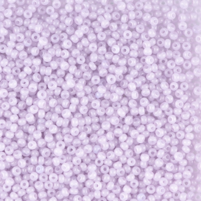 02222 бісер №10 Preciosa (Чехія) 5 грамів. Алебастровий