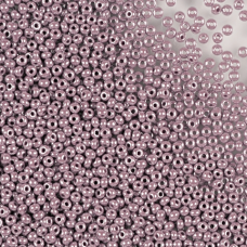 28020 бісер №10 Preciosa (Чехія) 5 грамів. Перламутровий, аметистовий пастельний