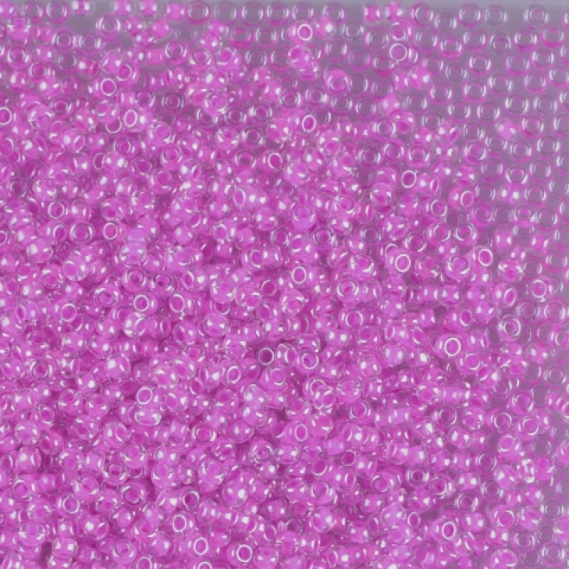 38125 бісер №10 Preciosa (Чехія) 5 грамів. Прозорий профарбований