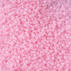 38394 matt бісер №10 Preciosa (Чехія) 5 грамів. Прозорий матовий профарбований