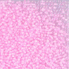 58573 бісер №10 Preciosa (Чехія) 5 грамів. Прозорий профарбований райдужний