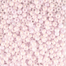 74420 бісер №10 Preciosa (Чехія) 5 грамів.Перламутровий райдужний люкс