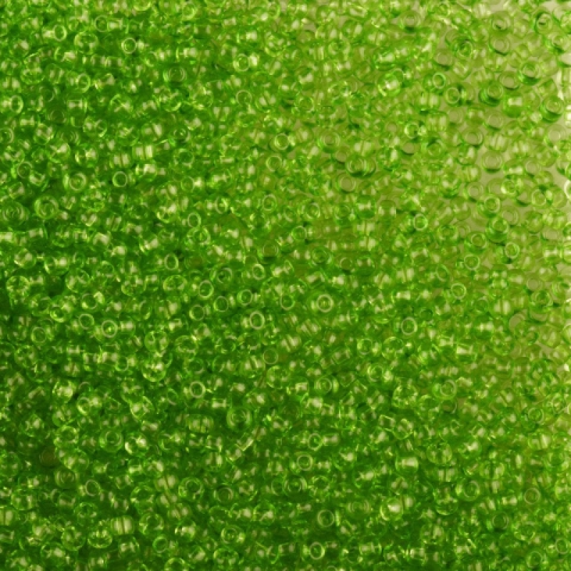 01654 бісер №10 Preciosa (Чехія) 5 грамів. Кристалічний