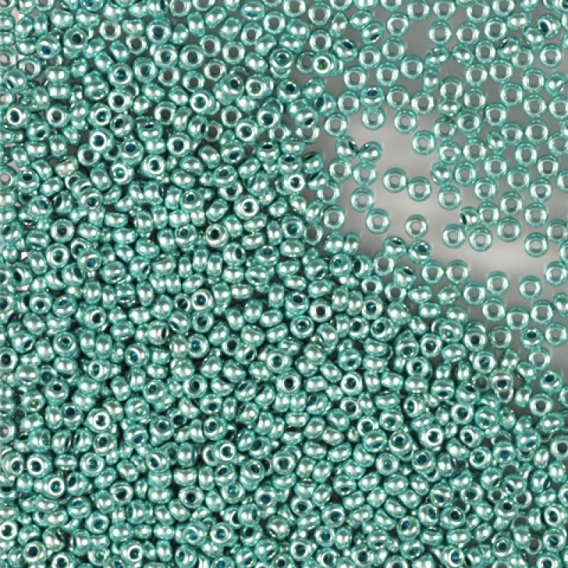 18565 бісер №10 Preciosa (Чехія) 5 грамів. Металізований