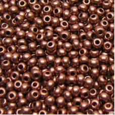 01780-10/0 Бісер Чехія (металізований, мідний), упаковка 50 грамів