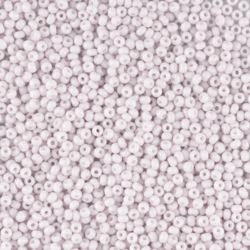 03213-10/0 Бісер Чехія (натуральний, рожево-кремовий світлий пастельний), упаковка 50 грамів