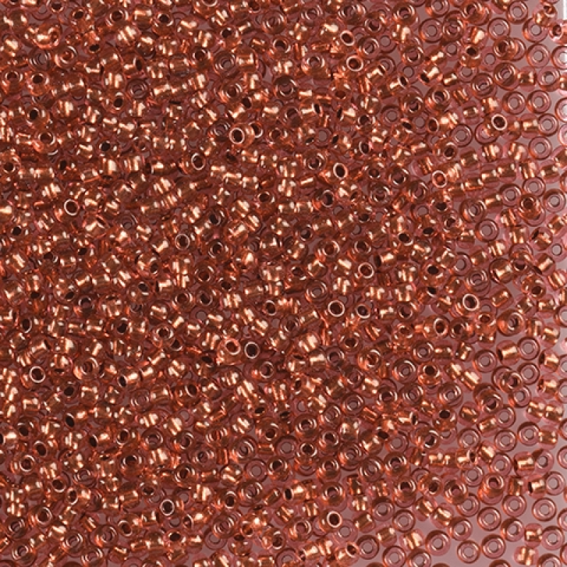 07522 бісер №10 Preciosa (Чехія) 5 грамів. Прозорий блискучий