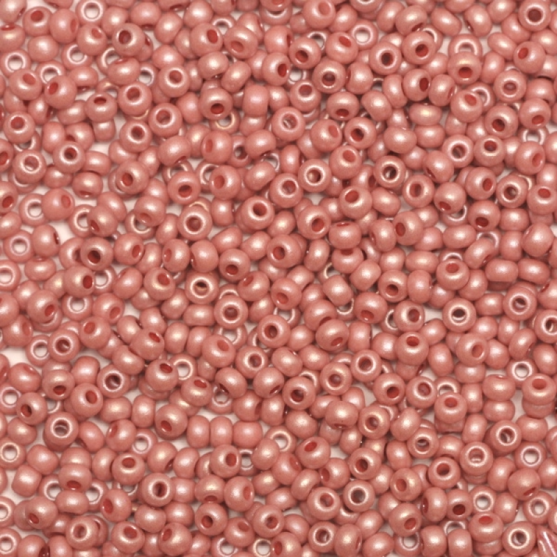 07603 бісер №10 Preciosa (Чехія) 5 грамів. Перламутровий