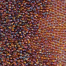 11110 бісер №10 Preciosa (Чехія) 5 грамів. Глазурований райдужний