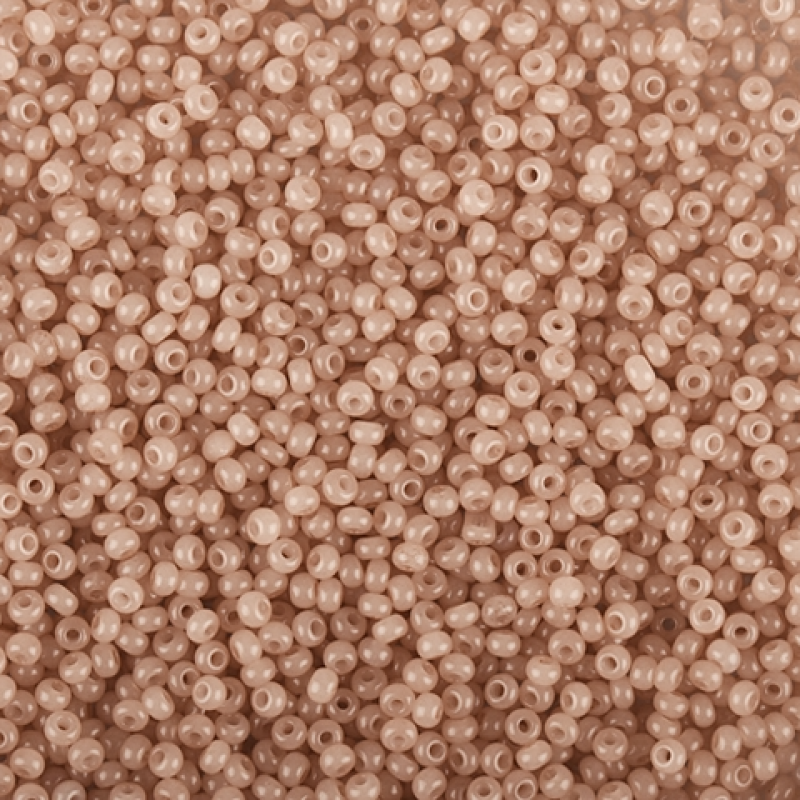 02111 бісер №10 Preciosa (Чехія) 5 грамів. Алебастровий