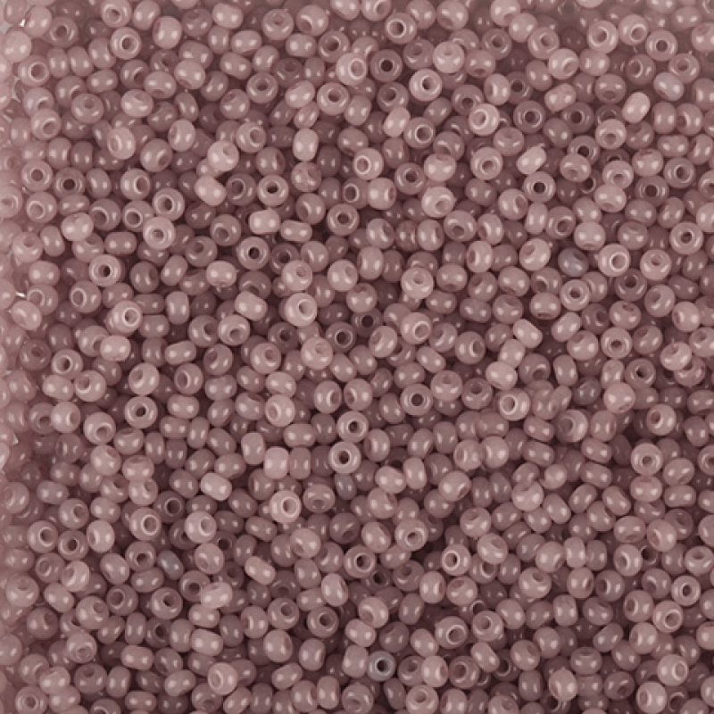 02113 бісер №10 Preciosa (Чехія) 5 грамів. Алебастровий