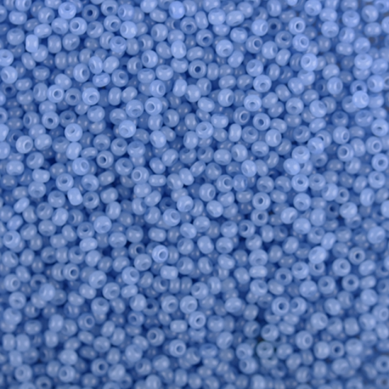 02132 бісер №10 Preciosa (Чехія) 5 грамів. Алебастровий