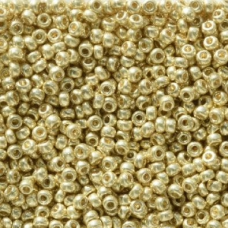 Бісер RR-5102 Miyuki DURACOAT Round Rocailles 11/0 (металізований, латунний), Японія. Ціна за 1 грам