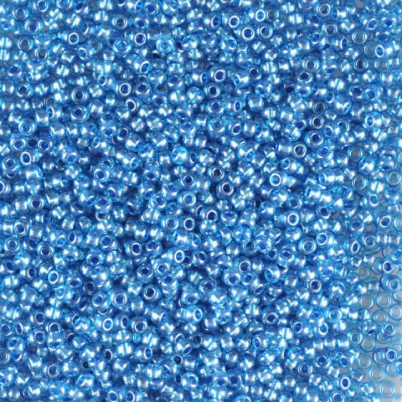 18936 бісер №10 Preciosa (Чехія) 5 грамів. Блискучий тертий