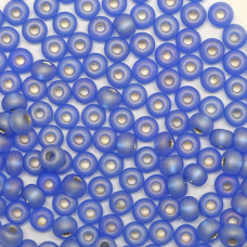 37059 matt бісер №10 Preciosa (Чехія) 5 грамів. Блискучий райдужний матовий