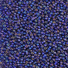 37109 бісер №10 Preciosa (Чехія) 5 грамів. Блискучий райдужний