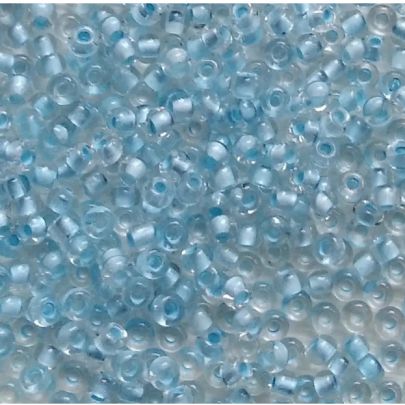 38032 бісер №10 Preciosa (Чехія) 5 грамів. Прозорий профарбований