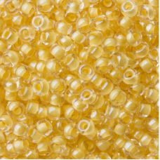 38381 бісер №10 Preciosa (Чехія) 5 грамів. Прозорий профарбований