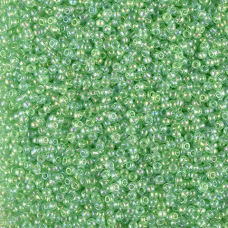 41161 бісер №10 Preciosa (Чехія) 5 грамів. Напівпрозорий райдужний