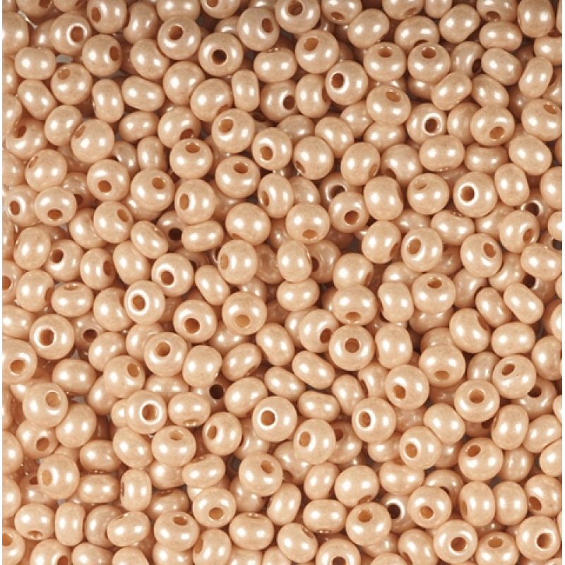 46316 бісер №10 Preciosa (Чехія) 5 грамів. Перламутровий