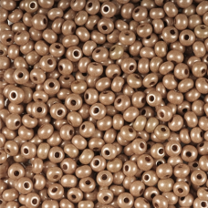 46318 бісер №10 Preciosa (Чехія) 5 грамів. Перламутровий