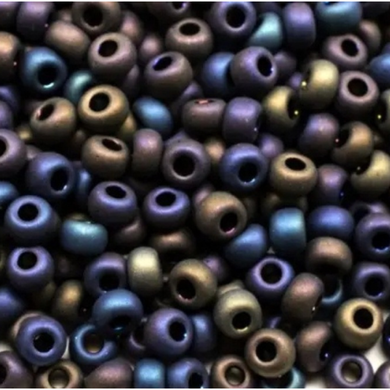 59205 matt бісер №10 Preciosa (Чехія) 5 грамів. Ірис матовий 59205 matt бісер №10 Preciosa (Чехія) 5 грамів. Ірис матовий