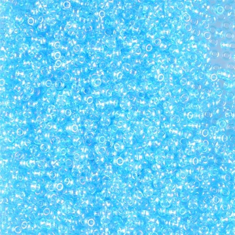 61000 бісер №10 Preciosa (Чехія) 5 грамів. Глазурований райдужний