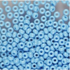 63020 бісер №10 Preciosa (Чехія) 5 грамів. Натуральний блакитний