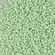 63161 бісер №10 Preciosa (Чехія) 5 грамів. Перламутровий натуральний